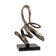 Polished Stainless Steel Abstract Sculpture for Interior Decoration