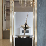 Stainless Steel Geometric Interior Decor Sculpture
