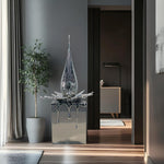 Stainless Steel Teardrop - Shaped Interior Decor Sculpture