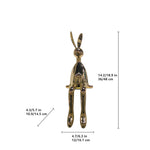 Stainless Steel Bunny Sculpture for Interior Decoration