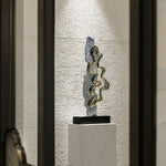 Artistic Stainless Steel Sculpture for Interior Decoration