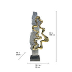 Artistic Stainless Steel Sculpture for Interior Decoration