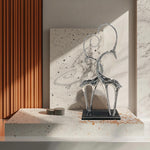 Stainless Steel Deer Sculpture for Interior Decoration