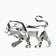 Stainless Steel Geometric Lion Sculpture