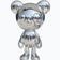 Stainless steel cute bear sculpture for interior decoration