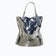 Creative steel bag sculpture for interior decoration