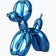Steel Balloon Dog Sculpture For Interior Decoration