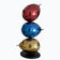 Stacked Stainless Steel Balloon Sculpture For Interior Decoration