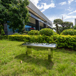 Stainless Steel Chair Sculpture Yard Art