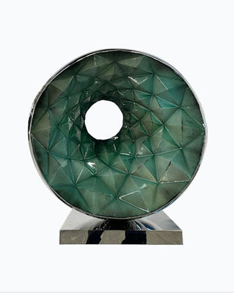 Creative Metal Diamond Sculpture For Interior Decoration