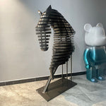 Metal Horse Sculpture For  Interior Decoration