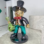 Creative Fiberglass Monopoly Sculpture For Interior Decoration