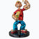 Cartoon sculpture fiberglass popeye sculpture for interior decor