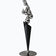 Metal Art Standing Water Drop Sculpture For Interior Decoration