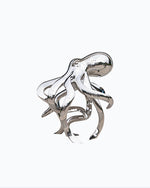 Stainless Steel Octopus Sculpture