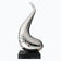 Abstract Steel Swan Sculpture For Interior Decor