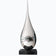 Creative steel water drop sculpture for interior decor